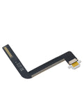 Replacement Charging Port Flex Cable Compatible with Apple iPad Air 1 / iPad 5 (2017) / iPad 6 (2018) (Soldering Required) (Premium) (White)