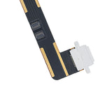 Replacement Charging Port Flex Cable Compatible with Apple iPad Air 1 / iPad 5 (2017) / iPad 6 (2018) (Soldering Required) (Premium) (White)