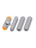 Replacement Hard Buttons Set (Power / Volume / Mute) Compatible with Apple iPad Air 1 (Black)
