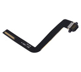 Replacement Charging Port Flex Cable Compatible with Apple iPad Air 1 / iPad 5 (2017) / iPad 6 (2018) (Soldering Required) (Aftermarket Plus) (Black)