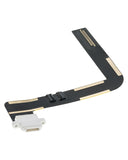 Replacement Charging Port Flex Cable Compatible with Apple iPad Air 1 / iPad 5 (2017) / iPad 6 (2018) (Soldering Required) (Aftermarket Plus) (White)