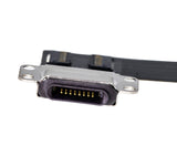 Replacement Charging Port Flex Cable Compatible with Apple iPad Air 2 (Premium) (Black)