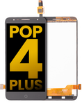 Replacement LCD Assembly Without Frame Compatible with Alcatel Pop 4+ (5056 / 2016) (Refurbished) (Black)