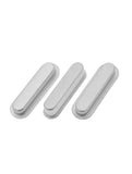 Replacement Hard Buttons Set (Power / Volume) Compatible with Apple iPad 5 (2017) / iPad 6 (2018) (White)