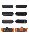 Replacement Hard Buttons (Power / Volume / Mute) Compatible with Apple iPad Mini 1 (Black)