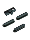 Replacement Hard Buttons (Power / Volume / Mute) Compatible with Apple iPad Mini 1 (Black)