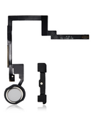 Replacement Home Button With Flex Compatible with Apple iPad Mini 3 (White)