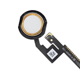 Replacement Home Button With Flex Compatible with Apple iPad Mini 3 (Gold)