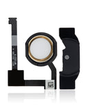 Replacement Home Button With Flex Compatible with Apple iPad Pro 12.9" 1st Gen (2015) / Air 2 (Gold)
