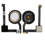 Replacement Home Button With Flex Compatible with Apple iPad Pro 12.9" 1st Gen (2015) / Air 2 (Gold)