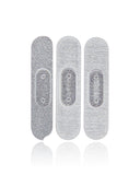 Replacement Hard Buttons (Power / Volume) Compatible with Apple iPad Mini 4 (Silver)