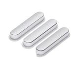 Replacement Hard Buttons (Power / Volume) Compatible with Apple iPad Mini 4 (Silver)