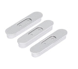 Replacement Hard Buttons (Power / Volume) Compatible with Apple iPad Mini 4 (Silver)