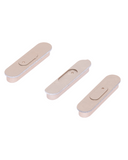 Replacement Hard Buttons (Power / Volume) Compatible with Apple iPad Mini 4 (Gold)