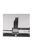 Replacement LCD Assembly With Digitizer & Daughter Board Flex Pre-Installed Compatible with Apple iPad Pro 12.9" 1st Gen (2015) (Aftermarket Plus) (Black)