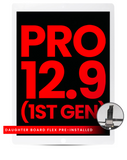 Replacement LCD Assembly With Digitizer & Daughter Board Flex Pre-Installed Compatible with Apple iPad Pro 12.9" 1st Gen (2015) (Aftermarket Plus) (White)