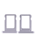 Replacement Sim Card Tray Compatible with Apple iPad Pro 12.9" 1st Gen (2015) (Silver)