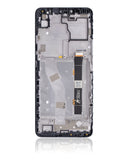 Replacement LCD Assembly With Frame Compatible with Alcatel 3V (5032 / 2019) (Refurbished) (Elegant Black)