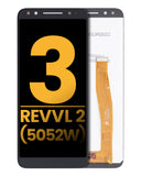 Replacement LCD Assembly Without Frame Compatible with Revvl T-Mobile Revvl 2 (5052W / 2019) (Refurbished) (All Colors)