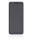 Replacement LCD Assembly With Frame Compatible with Revvl T-Mobile Revvl 2 (5052W / 2019) (Refurbished) (Black)