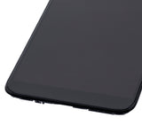 Replacement LCD Assembly With Frame Compatible with Revvl T-Mobile Revvl 2 (5052W / 2019) (Refurbished) (Black)