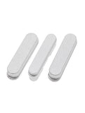 Replacement Hard Buttons Set (Power / Volume) Compatible with Apple iPad Pro 12.9" 3rd Gen (2018) / iPad Pro 11" 1st Gen (2018) (Silver)