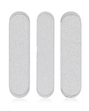 Replacement Hard Buttons Set (Power / Volume) Compatible with Apple iPad Pro 12.9" 3rd Gen (2018) / iPad Pro 11" 1st Gen (2018) (Silver)