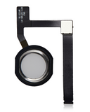 Replacement Home Button With Flex Compatible with Apple iPad Mini 5 (Silver)