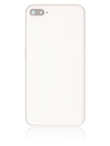Replacement Back Housing W/ Small Components Pre-Installed Compatible with Apple iPhone 8 Plus (Used OEM Pull: Grade A) (Silver)