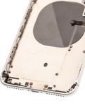 Replacement Back Housing W/ Small Components Pre-Installed Compatible with Apple iPhone 8 Plus (Used OEM Pull: Grade A) (Silver)