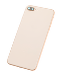 Replacement Back Housing W/ Small Components Pre-Installed Compatible with Apple iPhone 8 Plus (Used OEM Pull: Grade A) (Gold)