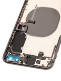 Replacement Back Housing W/ Small Components Pre-Installed Compatible with Apple iPhone 8 Plus (Used OEM Pull: Grade B) (Space Gray)