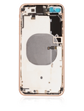 Replacement Back Housing W/ Small Components Pre-Installed Compatible with Apple iPhone 8 Plus (Used OEM Pull: Grade B) (Gold)