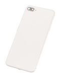 Replacement Back Housing W/ Small Components Pre-Installed Compatible with Apple iPhone 8 Plus (Used OEM Pull: Grade C) (Silver)