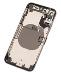 Replacement Back Housing W/ Small Components Pre-Installed Compatible with Apple iPhone X (Used OEM Pull: Grade B) (Space Gray)