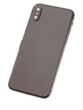 Replacement Back Housing W/ Small Components Pre-Installed Compatible with Apple iPhone X (Used OEM Pull: Grade C) (Space Gray)