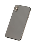 Replacement Back Housing W/ Small Components Pre-Installed Compatible with Apple iPhone XS (Used OEM Pull: Grade B) (Space Gray)