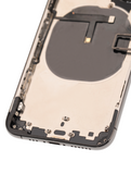 Replacement Back Housing W/ Small Components Pre-Installed Compatible with Apple iPhone XS (Used OEM Pull: Grade B) (Space Gray)