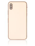 Replacement Back Housing W/ Small Components Pre-Installed Compatible with Apple iPhone XS (Used OEM Pull: Grade B) (Gold)