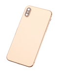 Replacement Back Housing W/ Small Components Pre-Installed Compatible with Apple iPhone XS (Used OEM Pull: Grade B) (Gold)