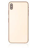 Replacement Back Housing W/ Small Components Pre-Installed Compatible with Apple iPhone XS Max (Used OEM Pull: Grade B) (Gold)