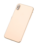 Replacement Back Housing W/ Small Components Pre-Installed Compatible with Apple iPhone XS Max (Used OEM Pull: Grade B) (Gold)