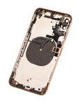 Replacement Back Housing W/ Small Components Pre-Installed Compatible with Apple iPhone XS Max (Used OEM Pull: Grade B) (Gold)