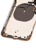 Replacement Back Housing W/ Small Components Pre-Installed Compatible with Apple iPhone XS Max (Used OEM Pull: Grade B) (Gold)