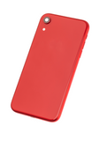 Replacement Back Housing W/ Small Components Pre-Installed Compatible with Apple iPhone XR (Used OEM Pull: Grade A) (Red)