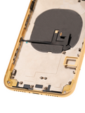 Replacement Back Housing W/ Small Components Pre-Installed Compatible with Apple iPhone XR (Used OEM Pull: Grade A) (Yellow)