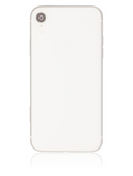Replacement Back Housing W/ Small Components Pre-Installed Compatible with Apple iPhone XR (Used OEM Pull: Grade B) (White)