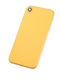 Replacement Back Housing W/ Small Components Pre-Installed Compatible with Apple iPhone XR (Used OEM Pull: Grade C) (Yellow)