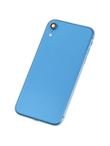 Replacement Back Housing W/ Small Components Pre-Installed Compatible with Apple iPhone XR (Used OEM Pull: Grade C) (Blue)