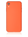 Replacement Back Housing W/ Small Components Pre-Installed Compatible with Apple iPhone XR (Used OEM Pull: Grade C) (Coral)
